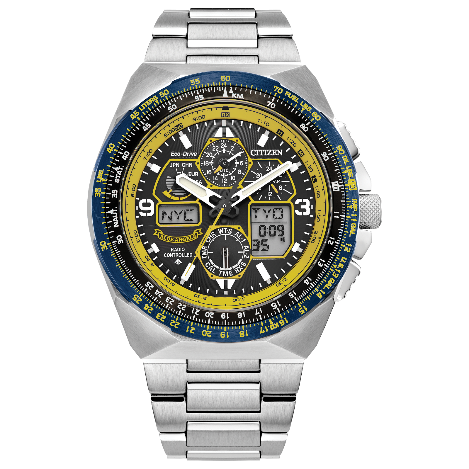 Reloj Citizen Promaster Skyhawk A-T Cronómetraje Atómico JY8125-54L | Elegancia relojería